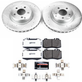 PowerStop K5239-26 - Power Stop 03-06 Mercedes-Benz E500 Front Z26 Street Warrior Brake Kit
