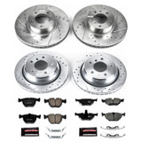 PowerStop K509 - Power Stop 99-00 BMW 540i Front & Rear Z23 Evolution Sport Brake Kit PowerStop K509 - Power Stop 99-00 BMW 540i Front & Rear Z23 Evolution Sport Brake Kit