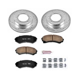 PowerStop K5259 - Power Stop 2002 Honda Passport Front Z23 Evolution Sport Brake Kit