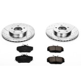 PowerStop K5406 - Power Stop 1995 Ford Taurus Front Z23 Evolution Sport Brake Kit