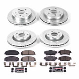 PowerStop K5527 - Power Stop 08-09 Pontiac G8 Front & Rear Z23 Evolution Sport Brake Kit
