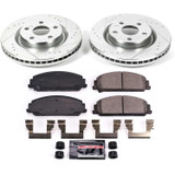 PowerStop K5529 - Power Stop 08-09 Pontiac G8 Front Z23 Evolution Sport Brake Kit
