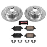 PowerStop K5341 - Power Stop 07-11 Volvo S80 Rear Z23 Evolution Sport Brake Kit