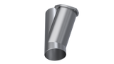 QTP 10400 - 4in Weld-On QTEC Exhaust Cutout Y-Pipe
