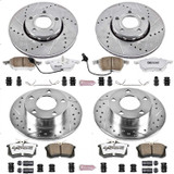 PowerStop K532-26 - Power Stop 98-01 Audi A6 Quattro Front & Rear Z26 Street Warrior Brake Kit