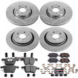 PowerStop K5614 - Power Stop 11-14 Volvo S60 Front & Rear Z23 Evolution Sport Brake Kit