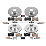 PowerStop K5745 - Power Stop 07-10 Volkswagen Touareg Front & Rear Z23 Evolution Sport Brake Kit