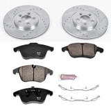 PowerStop K5636 - Power Stop 06-08 Jaguar S-Type Front Z23 Evolution Sport Brake Kit