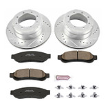PowerStop K5579 - Power Stop 10-12 Ford F-350 Super Duty Rear Z23 Evolution Sport Brake Kit