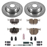 PowerStop K5734-26 - Power Stop 02-06 BMW X5 Rear Z26 Street Warrior Brake Kit