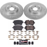PowerStop K6139 - Power Stop 14-18 Audi A6 Rear Z23 Evolution Sport Brake Kit