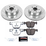 PowerStop K5985-26 - Power Stop 07-15 BMW X5 Rear Z26 Street Warrior Brake Kit