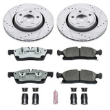 PowerStop K5954-26 - Power Stop 11-19 Dodge Durango Front Z26 Street Warrior Brake Kit