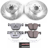 PowerStop K6035-26 - Power Stop 10-17 BMW 535i GT Rear Z26 Street Warrior Brake Kit