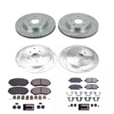 PowerStop K6090 - Power Stop 09-13 Suzuki Grand Vitara Front & Rear Z23 Evolution Sport Brake Kit PowerStop K6090 - Power Stop 09-13 Suzuki Grand Vitara Front & Rear Z23 Evolution Sport Brake Kit