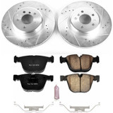 PowerStop K6035 - Power Stop 10-17 BMW 535i GT Rear Z23 Evolution Sport Brake Kit