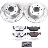 PowerStop K6348-26 - Power Stop 10-13 BMW 128i Rear Z26 Street Warrior Brake Kit