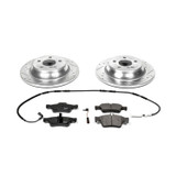 PowerStop K6200 - Power Stop 03-06 Mercedes-Benz CL500 Rear Z23 Evolution Sport Brake Kit