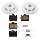 PowerStop K6201 - Power Stop 00-03 Mercedes-Benz CL500 Rear Z23 Evolution Sport Brake Kit