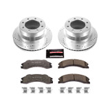 PowerStop K6257-36 - Power Stop 09-20 GMC Savana 4500 Rear Z36 Truck & Tow Brake Kit