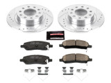PowerStop K6371 - Power Stop 13-16 Dodge Dart Rear Z23 Evolution Sport Brake Kit