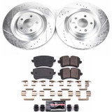 PowerStop K6287 - Power Stop 16-18 Audi A7 Quattro Rear Z23 Evolution Sport Brake Kit