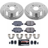 PowerStop K6292 - Power Stop 12-18 Fiat 500 Rear Z23 Evolution Sport Brake Kit PowerStop K6292 - Power Stop 12-18 Fiat 500 Rear Z23 Evolution Sport Brake Kit