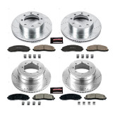 PowerStop K6404 - Power Stop 13-16 Ford F-450 Super Duty Front & Rear Z23 Evolution Brake Kit