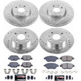 PowerStop K6427 - Power Stop 12-18 Fiat 500 Front & Rear Z23 Evolution Sport Brake Kit PowerStop K6427 - Power Stop 12-18 Fiat 500 Front & Rear Z23 Evolution Sport Brake Kit