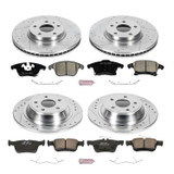 PowerStop K6556 - Power Stop 13-19 Ford Fusion Front & Rear Z23 Evolution Sport Brake Kit PowerStop K6556 - Power Stop 13-19 Ford Fusion Front & Rear Z23 Evolution Sport Brake Kit