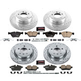 PowerStop K6417 - Power Stop 11-16 BMW Z4 Front & Rear Z23 Evolution Sport Brake Kit