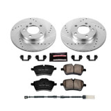 PowerStop K6662 - Power Stop 11-16 Mini Cooper Countryman Front Z23 Evolution Sport Brake Kit