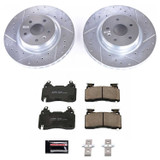 PowerStop K6798 - Power Stop 12-16 Tesla Model S Front Z23 Evolution Sport Brake Kit