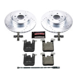 PowerStop K6672 - Power Stop 16-18 BMW 320i xDrive Rear Z23 Evolution Sport Brake Kit