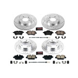 PowerStop K6666 - Power Stop 11-16 Mini Cooper Countryman Front & Rear Z23 Evolution Sport Brake Kit
