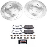 PowerStop K6952-26 - Power Stop 14-19 Acura RLX Rear Z26 Street Warrior Brake Kit PowerStop K6952-26 - Power Stop 14-19 Acura RLX Rear Z26 Street Warrior Brake Kit