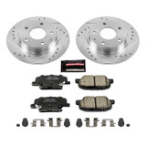 PowerStop K6962 - Power Stop 14-16 Mazda 3 Rear Z23 Evolution Sport Brake Kit