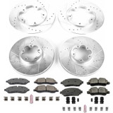 PowerStop K7235 - Power Stop 15-19 Ford Transit-150 Front & Rear Z23 Evolution Sport Brake Kit