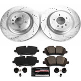 PowerStop K7089 - Power Stop 13-18 Land Rover Range Rover Rear Z23 Evolution Sport Brake Kit