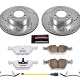 PowerStop K7334-26 - Power Stop 1989 BMW 525i Front Z26 Street Warrior Brake Kit