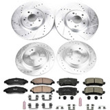 PowerStop K7282 - Power Stop 16-19 Acura RLX Front & Rear Z23 Evolution Sport Brake Kit PowerStop K7282 - Power Stop 16-19 Acura RLX Front & Rear Z23 Evolution Sport Brake Kit