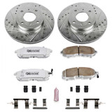 PowerStop K749-26 - Power Stop 99-02 Infiniti G20 Front Z26 Street Warrior Brake Kit