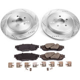 PowerStop K7740 - Power Stop 16-18 Lexus RX350 Rear Z23 Evolution Sport Brake Kit