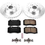 PowerStop K7771 - Power Stop 03-06 Mercedes-Benz SL500 Front Z23 Evolution Sport Brake Kit