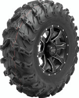 QuadBoss 609317 - QBT672 Radial Mud Tire - 30x10R14 8Ply
