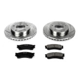 PowerStop K788 - Power Stop 01-03 Mazda Protege Front Z23 Evolution Sport Brake Kit