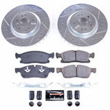 PowerStop K8114 - Power Stop 2018 Mercedes-Benz GLE350 Front Z23 Evolution Sport Brake Kit