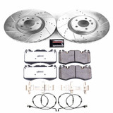 PowerStop K8473-36 - Power Stop 18-21 Land Rover Range Rover Sport Front Z36 Truck & Tow Brake Kit