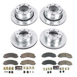 PowerStop K8640 - Power Stop 19-22 Ram 2500 Front & Rear Z23 Evolution Brake Kit