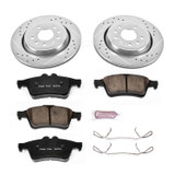 PowerStop K983 - Power Stop 03-11 Saab 9-3 Rear Z23 Evolution Sport Brake Kit